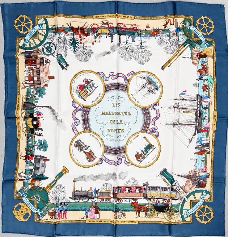 SCARF, "Les Merveilles de la Vapeur", Philippe Ledoux, Hermès, Paris.