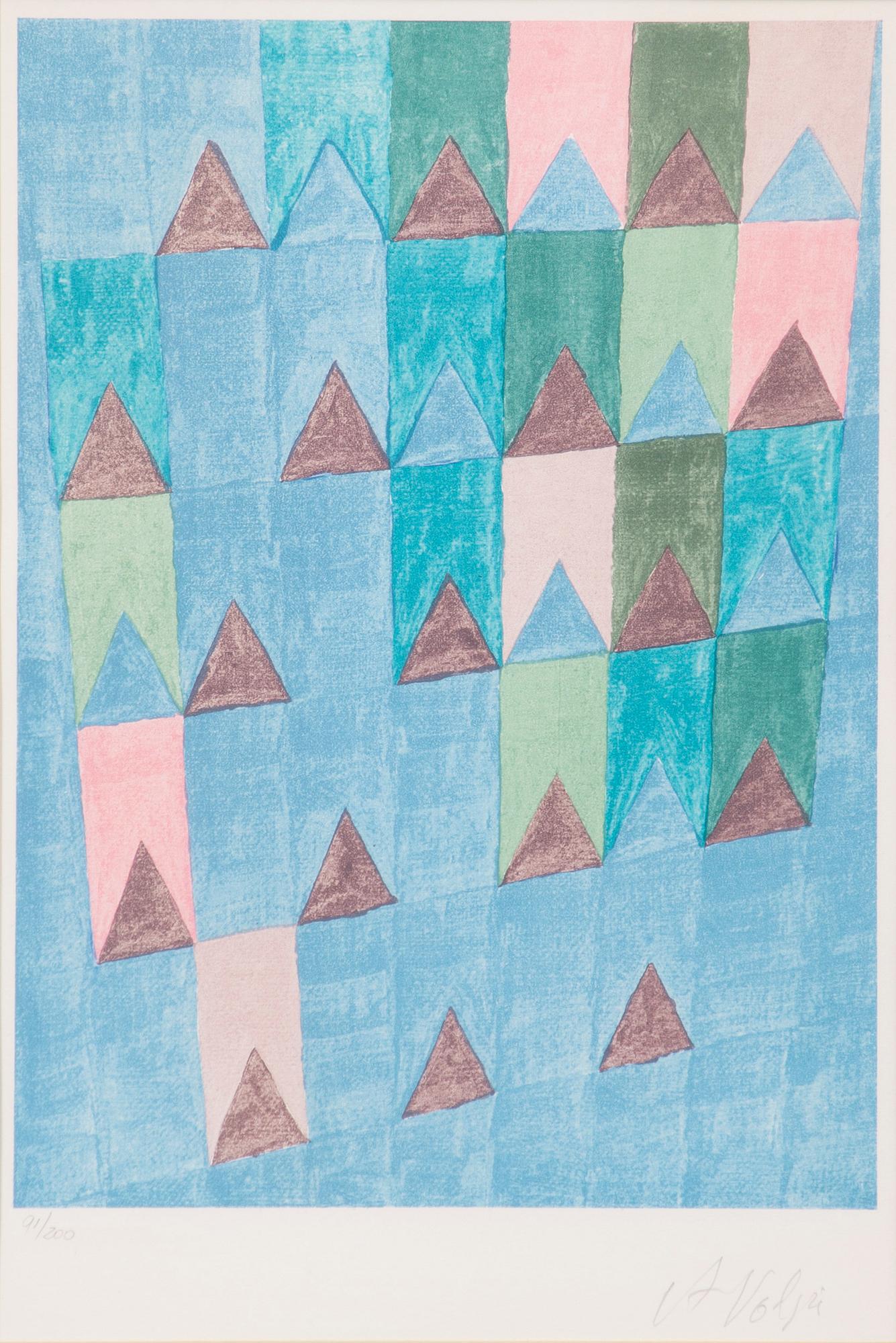 Alfredo Volpi, Untitled.