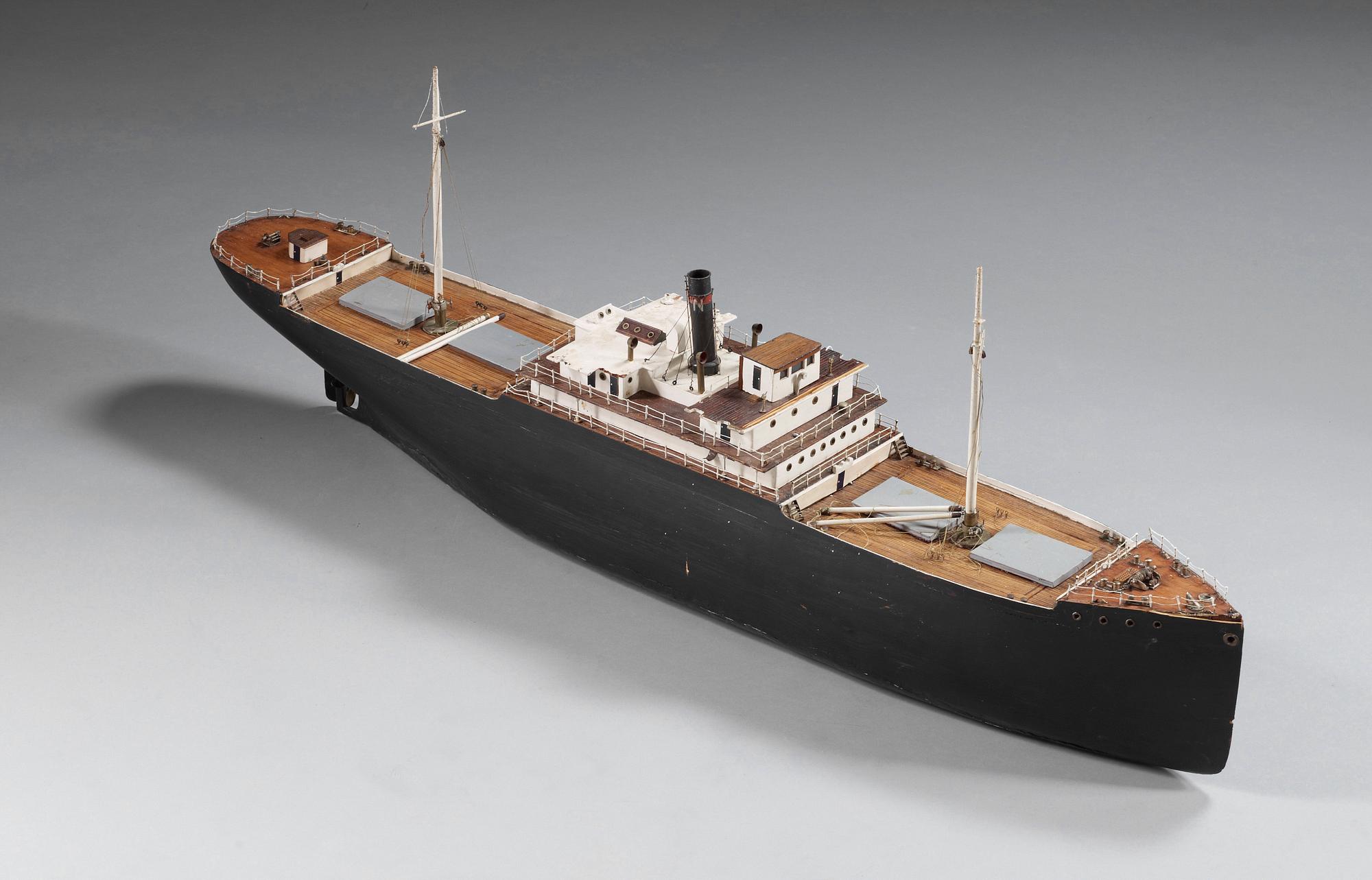 FARTYGSMODELL, J. Blumer & Co, Glasgow. 1901.