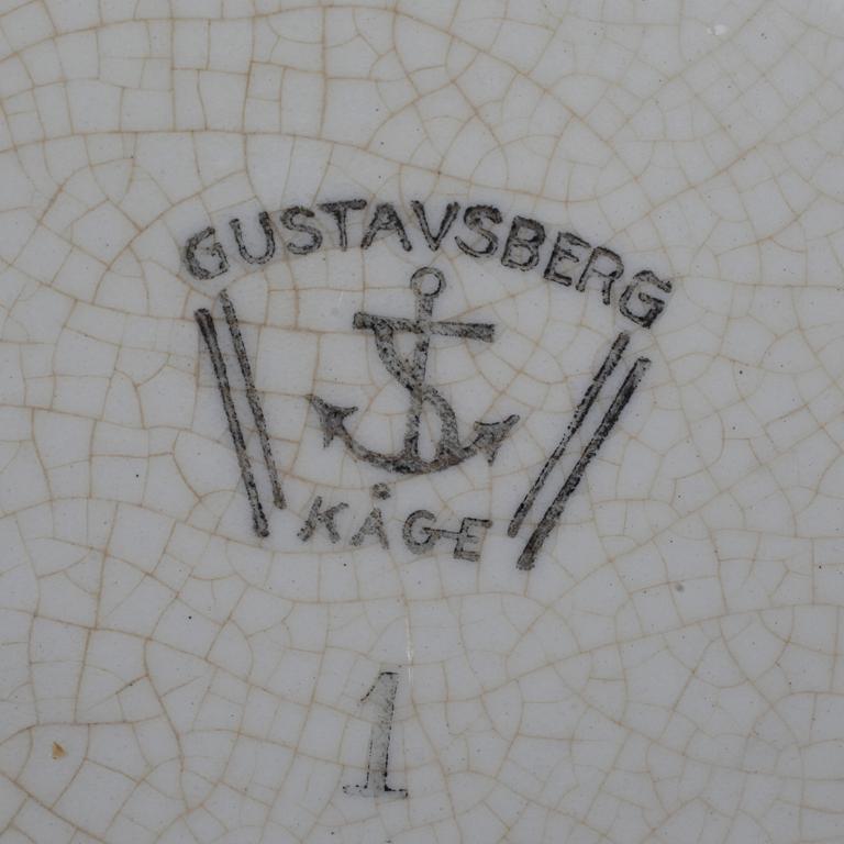 YTTERFODER, flintgods, Wilhelm Kåge, Gustavsberg, 1920-tal.