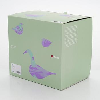 Oiva Toikka, glasfågel, signerad Oiva Toikka IITTALA SCOPE 192.