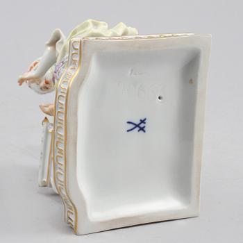 FIGURIN, porslin, Meissen, 1900-talets andra hälft.