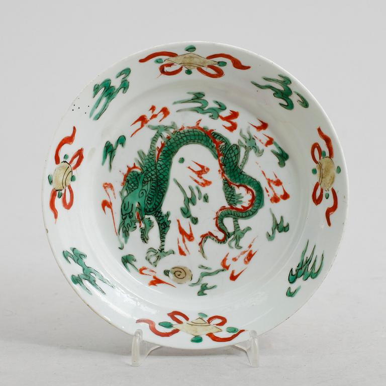 FAT, porslin, Kangxi, Kina, 1700-tal.