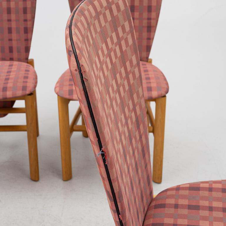 Six chairs, Skovby Møbelfabrik, second half of the 20th century.