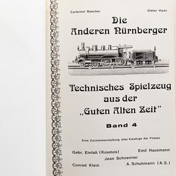 Four books "Die Anderen Nürnberger", 1-4, Frankfurt, 1973-75.