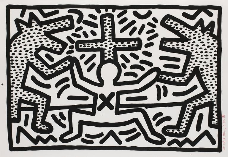 Keith Haring, Untitled (ur; untitled 1-6).