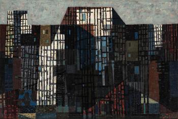 672. Sven Jonson, "Nattlig arkitektur".