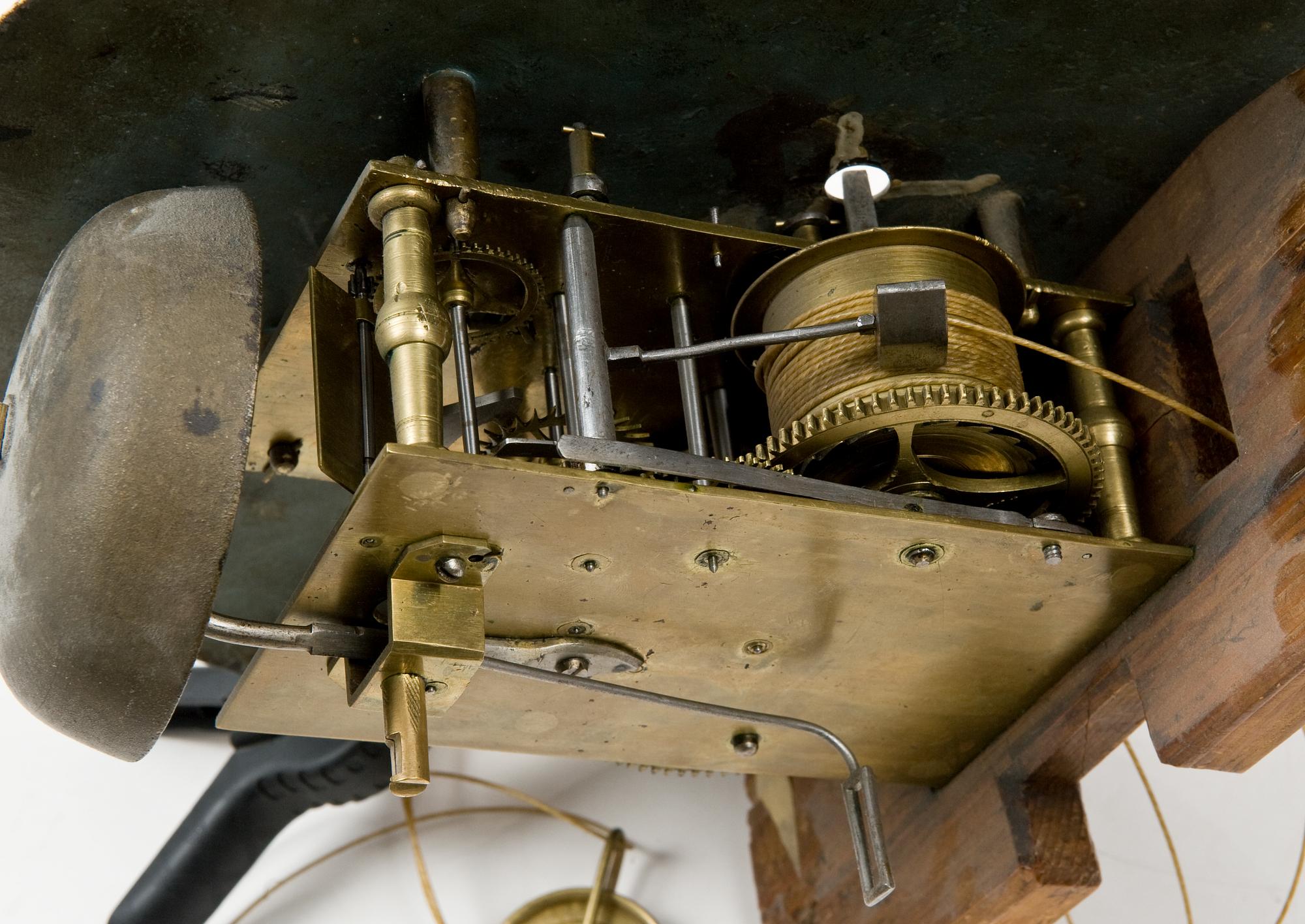 GOLVUR, av Nils Berg (urmakare i Stockholm 1751-94). Tidigt gustavianskt.