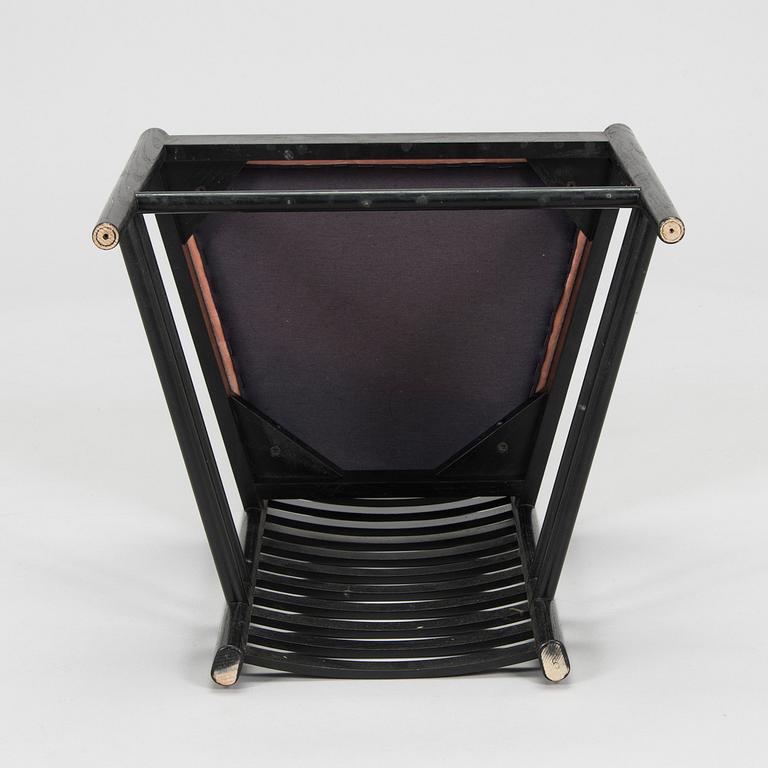 Charles Rennie Mackintosh, A 'Hill house 1' chair for Cassina, signed and numbered.