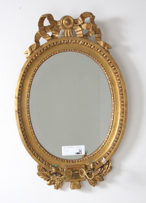 SPEGELLAMPETT, gustaviansk stil.
