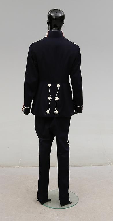 OFFICERSUNIFORM, Sverige, m/1845, kapten.