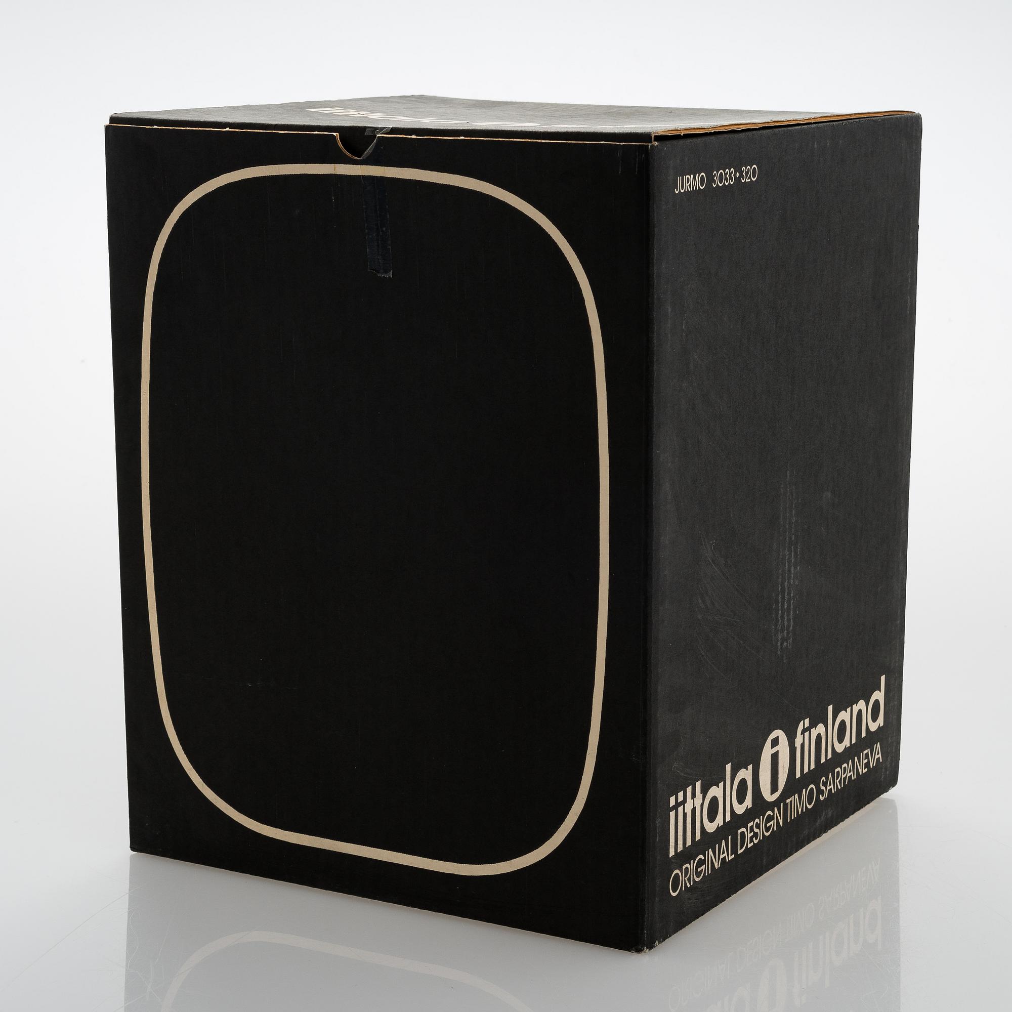 TIMO SARPANEVA,  vas, "Jurmo" 3033, signerad Timo Sarpaneva.