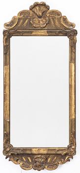 Mirror, Rococo style, circa 1900.