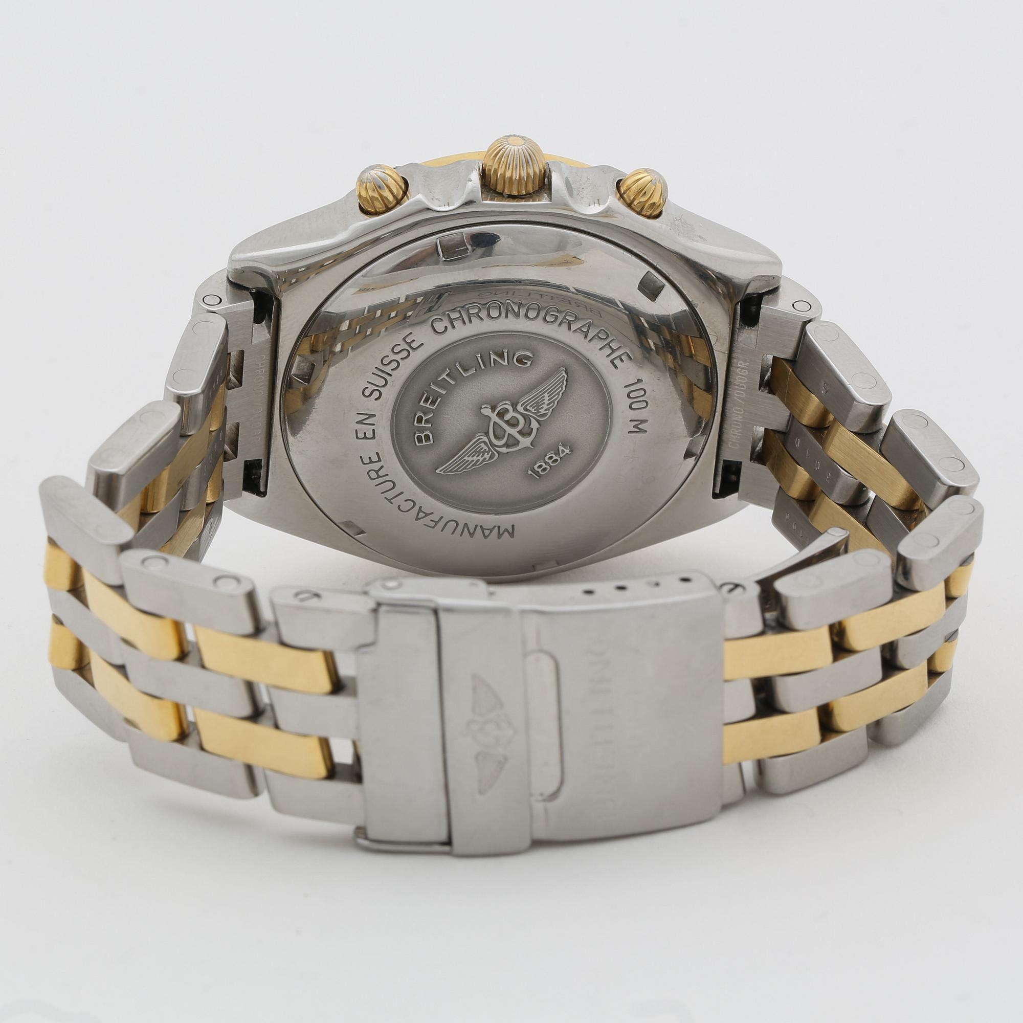 BREITLING, Chronomat "Tachymeter", armbandsur, 39 mm,