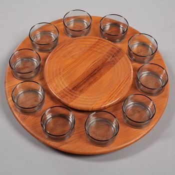 SERVERINGSSNURRA, sk Lazy Susan, Digsmed, Danmark, 1964.