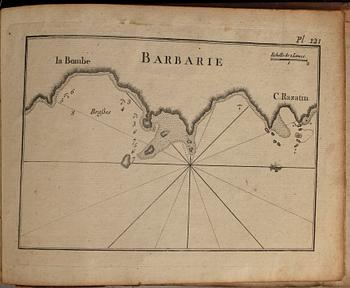 BOOK - JOSEPH ROUX 'Receuil Des Principaux Plans des Ports, et Rades de la Mer Mediterranée....', Marseille 1764.