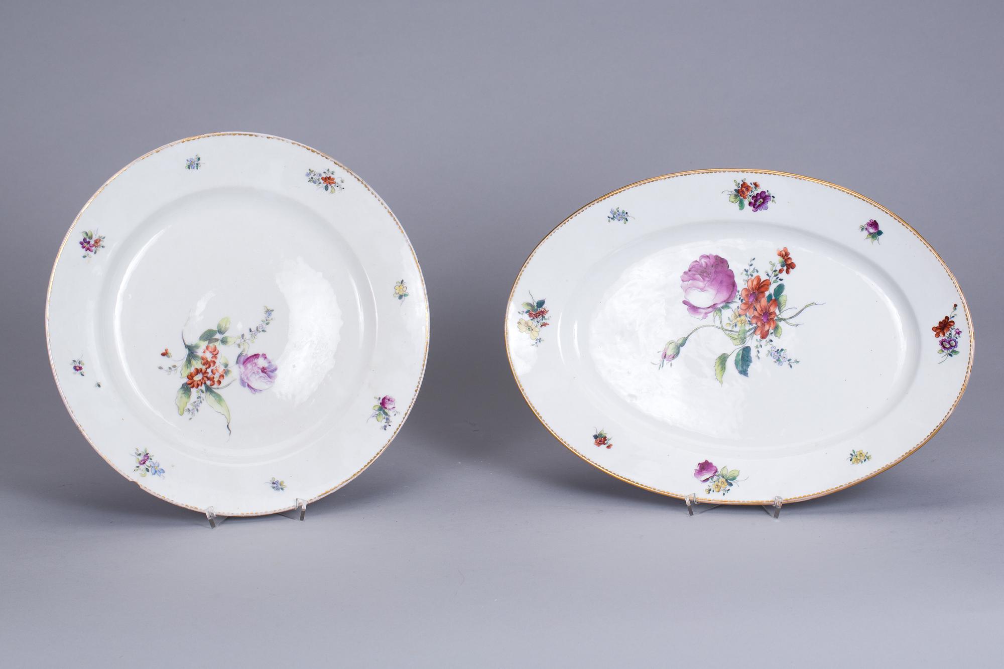 SERVIS, porslin,  Bing & Gröndahl, 141 delar.