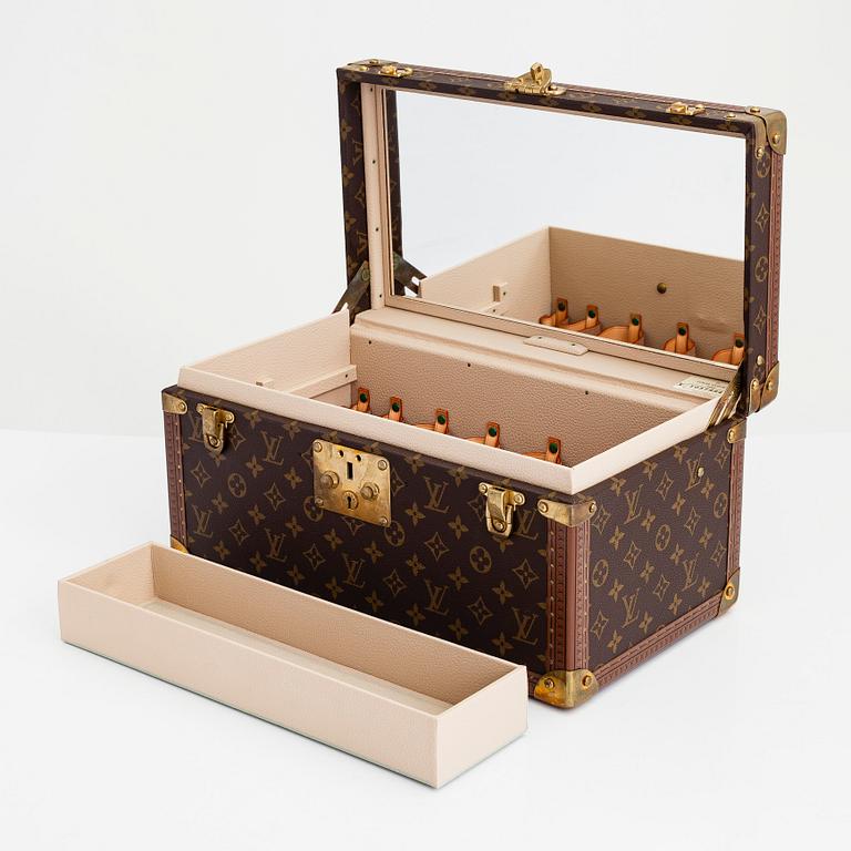 Louis Vuitton, a Monogram 'Boite Bouteilles et Glace' beauty box.
