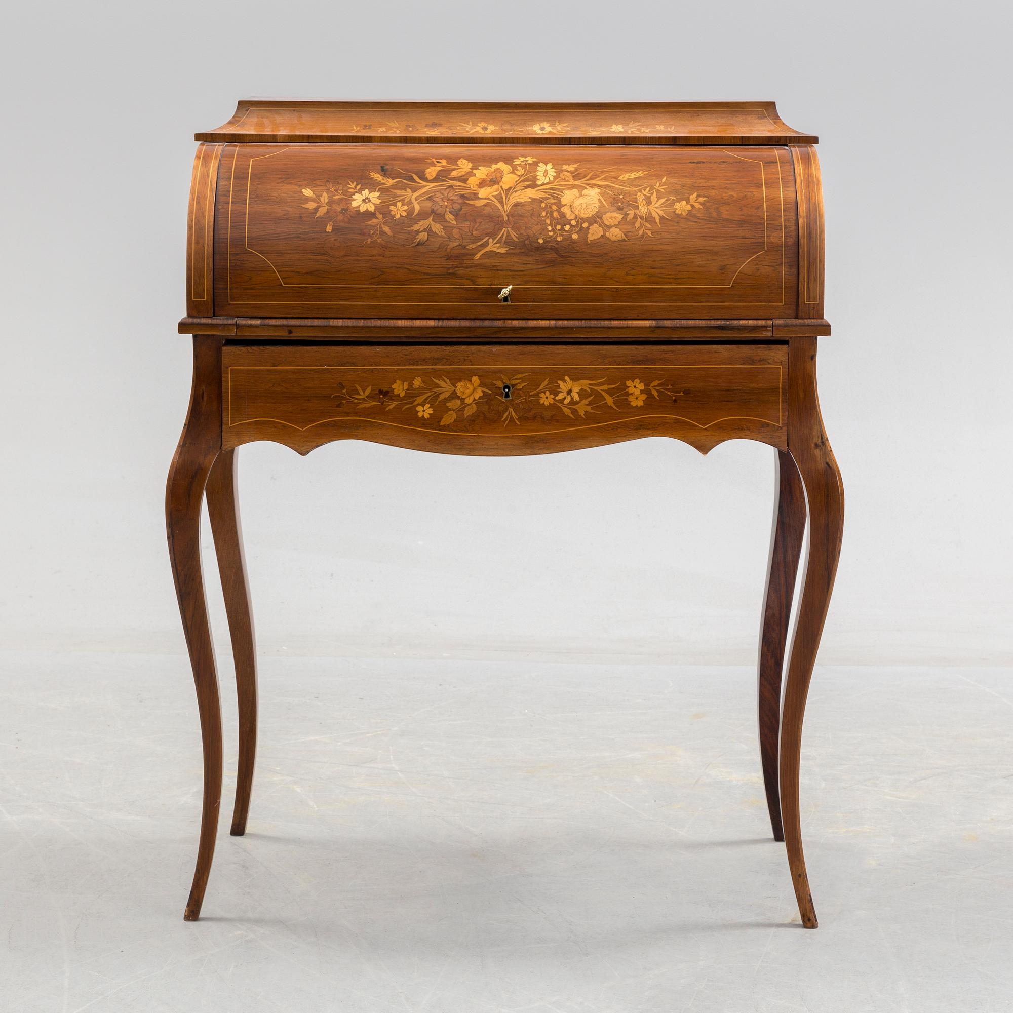An early 20th century writing commode.
