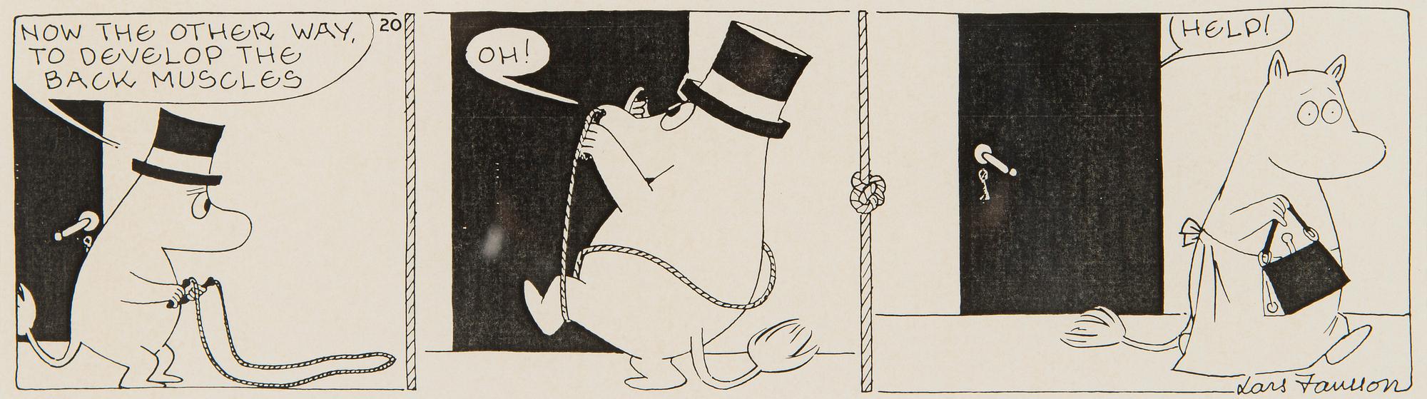 Lars Jansson, Muumi-sarjakuva.