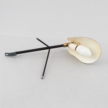 Falkenbergs Belysning, bords/vägglampa, modell "6160", 1950-tal.