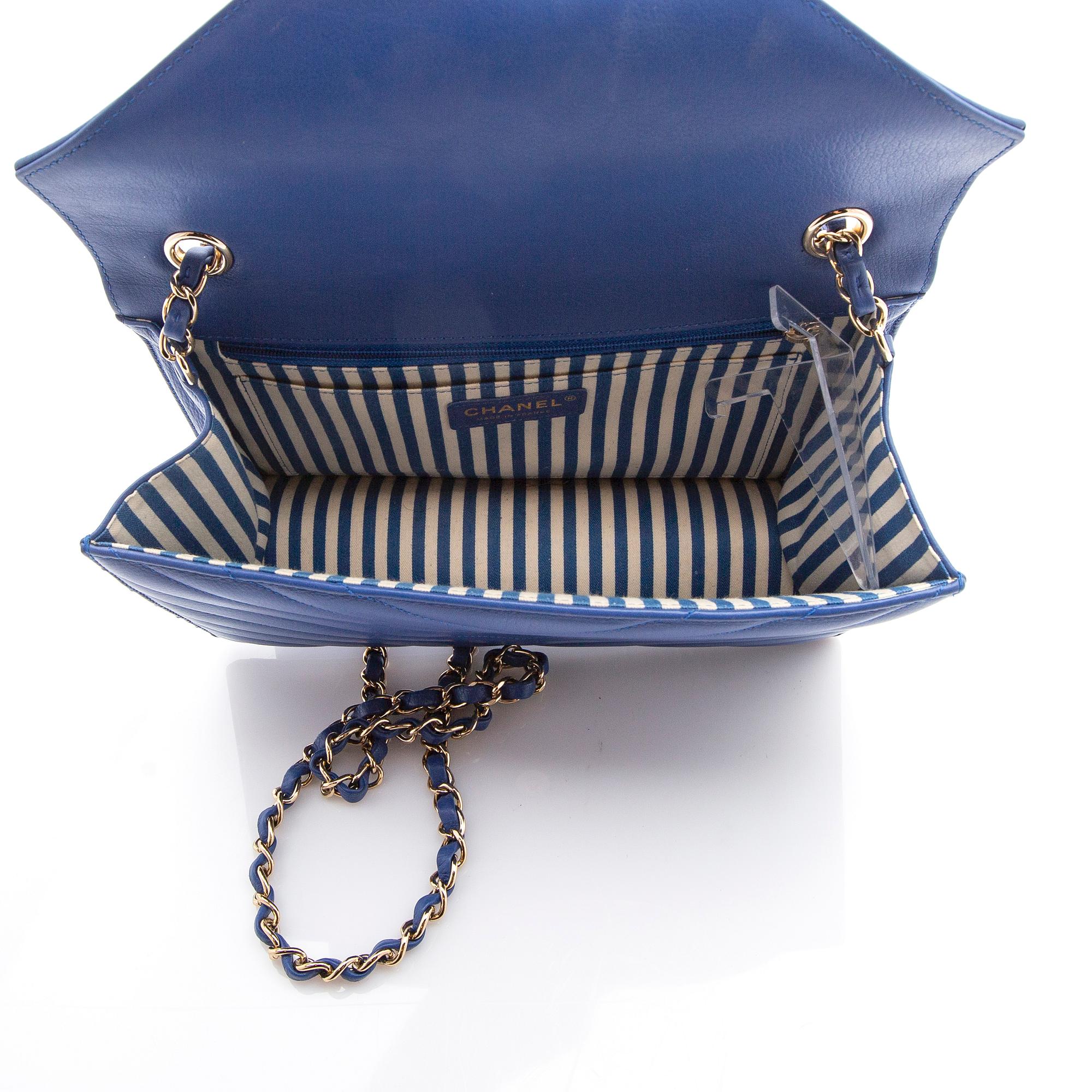 Chanel, Bag, "Chevron Envelope Bag", 2019/2020.