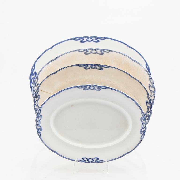 Service 134 dlr "Blaue Olga" flintware, Villeroy & Boch.