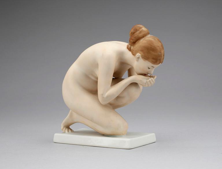 FIGURIN, porslin, Ernst Wenck, Rosenthal, 1900-talets mitt.