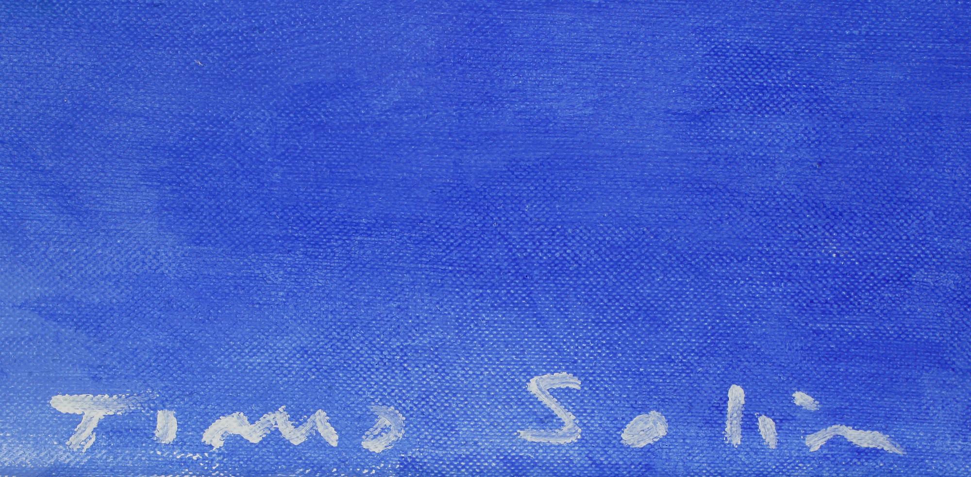 TIMO SOLIN, Olja på duk. Sign Timo Solin.