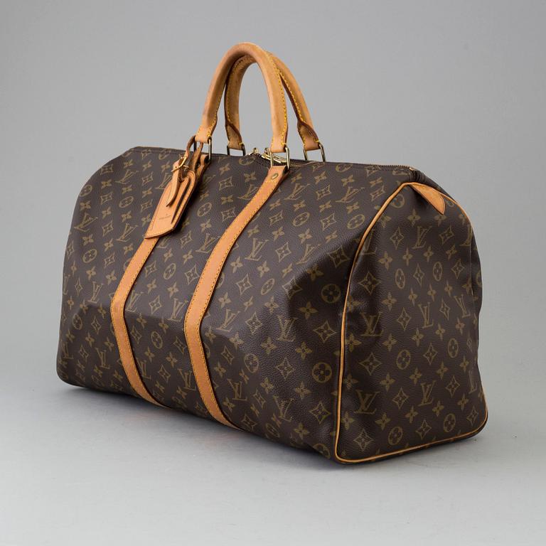 LOUIS VUITTON, väska, "Keepall 50".