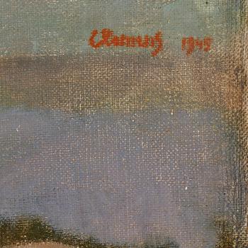 Curt Clemens, Girl by flowers.