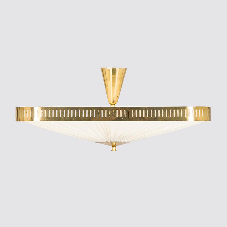 A mid-20th century ceiling light model ER 108, Itsu Finland.