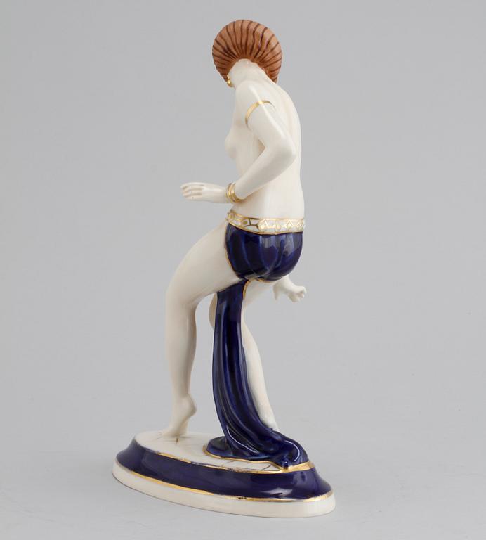 A porcelaine figurine, Czechoslovakia, 20th-century.