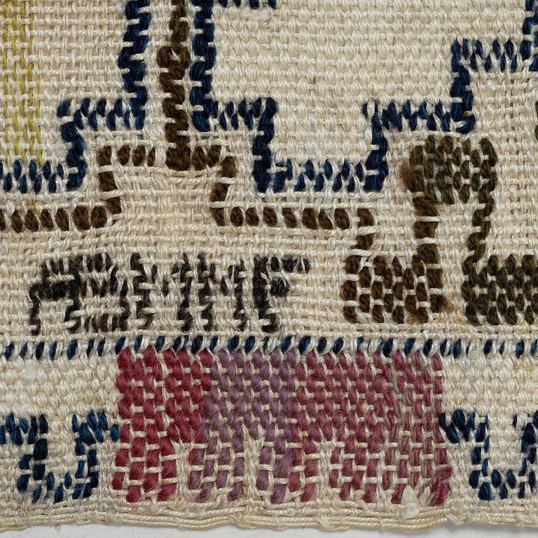 Märta Måås-Fjetterström, A 'Grodblad' textile.