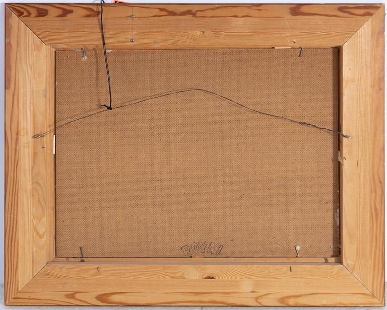 Lindorm Liljefors, The fox scurries across the ice.