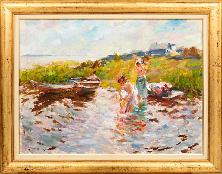 Anatoli Belonog, "By the River".