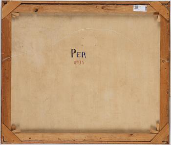 Bror Lindh, Winter Landscape.