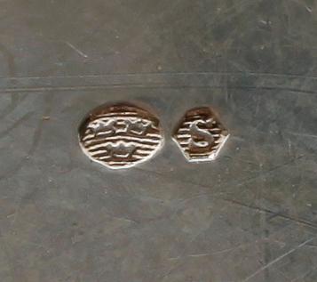 DOSOR, 4 st, silver, bl a Nederländerna, 1900-tal. Vikt ca 247 g.