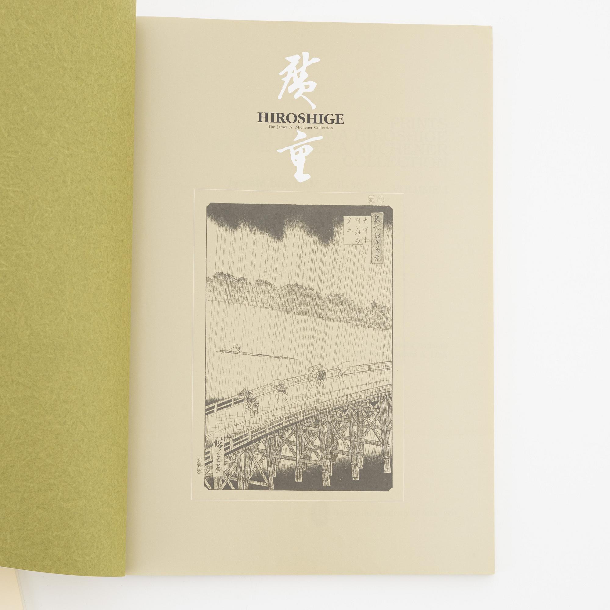 A library on the subject of Japanese art from an important