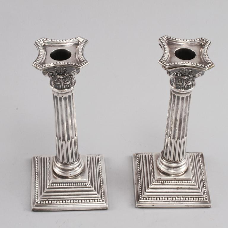 LJUSSTAKAR, silver, A Smith, Birmingham, England, 1961.