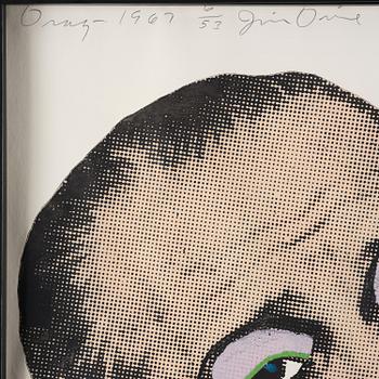 Jim Dine, "Drag - Johnson and Mao".