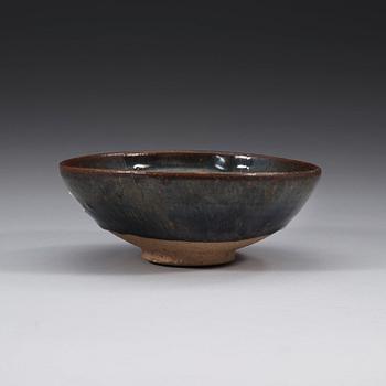 SKÅL, keramik, temmoku. Sung Dynastin (960-1279).