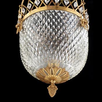 TAKAMPEL, empire, 1800-talets första hälft. Höjd ca 75cm.