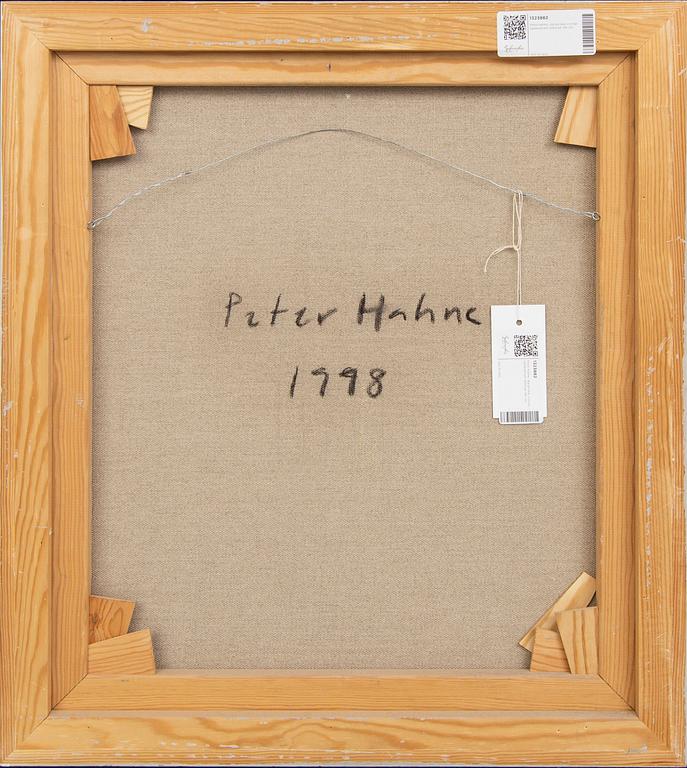 Peter Hahne, olja på duk, a tergo signerad och daterad -98.