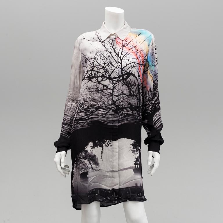 BLOUSE & SCARF, Mary Katrantzou,