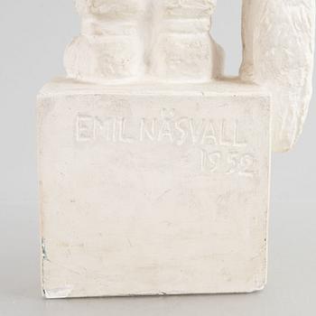 Emil Näsvall, skulpturer, 3 st.