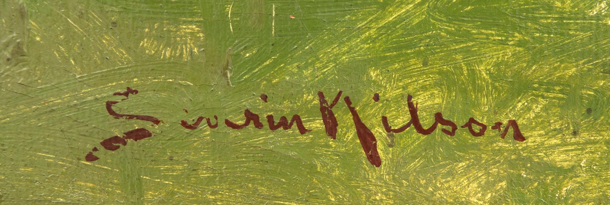 Severin Nilson, Skogsbryn med björk.