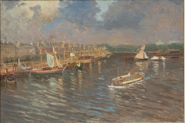 Anund Emanuel, "Nybroviken septemberafton".