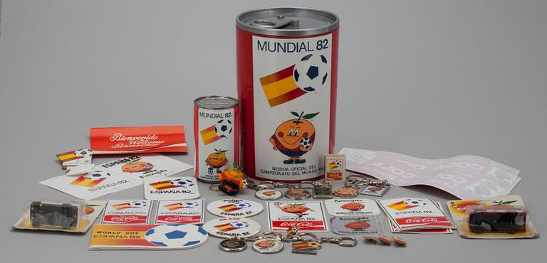 MUNDIAL 82, Fotbolls-VM samlarföremål, Spanien 1982.