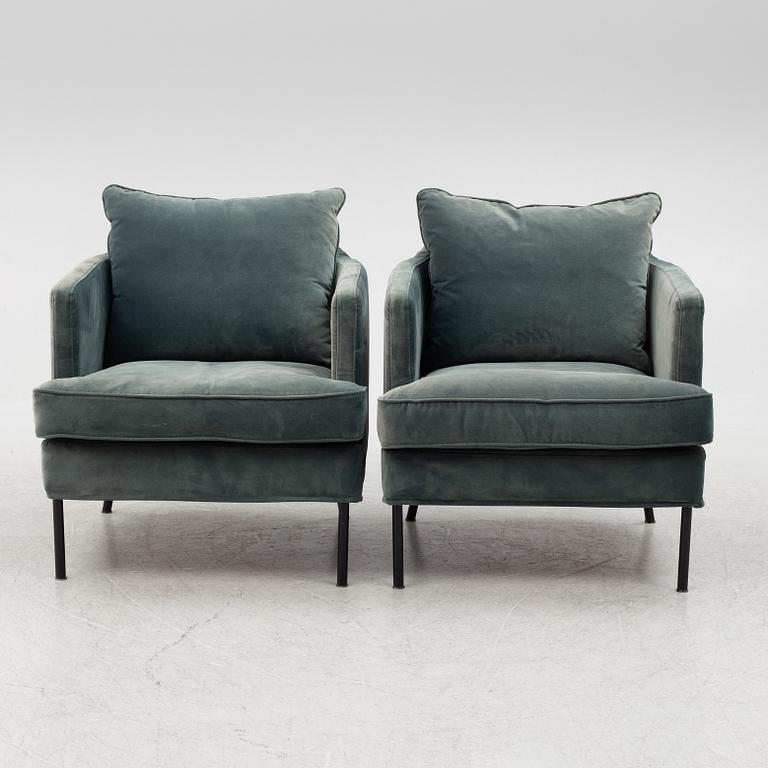 Fåtöljer, ett par, "Julia", Sits, 2000-tal.